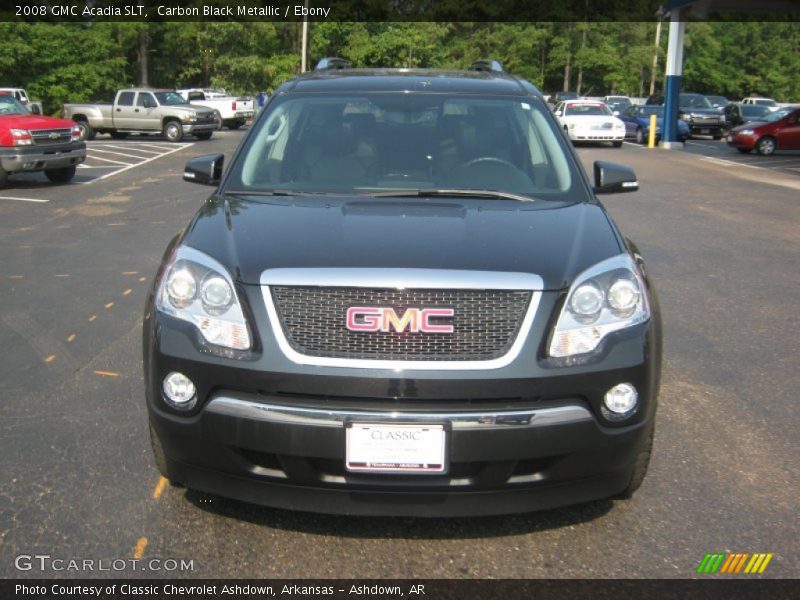 Carbon Black Metallic / Ebony 2008 GMC Acadia SLT