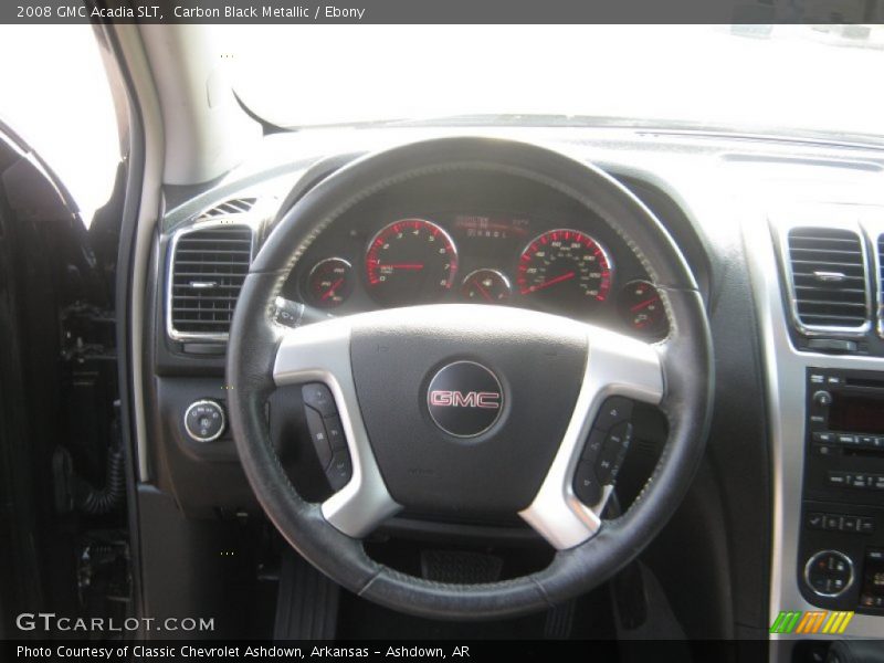 Carbon Black Metallic / Ebony 2008 GMC Acadia SLT