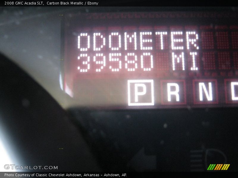 Carbon Black Metallic / Ebony 2008 GMC Acadia SLT