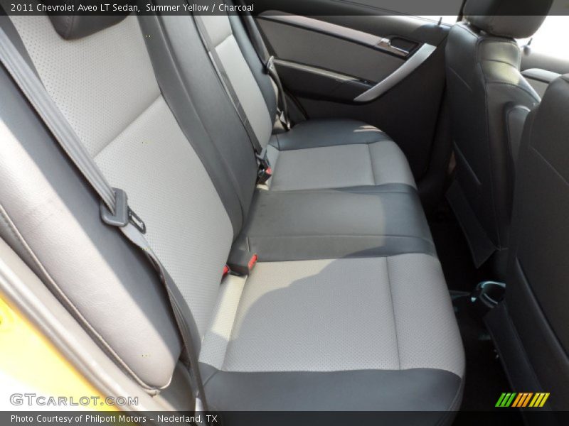  2011 Aveo LT Sedan Charcoal Interior