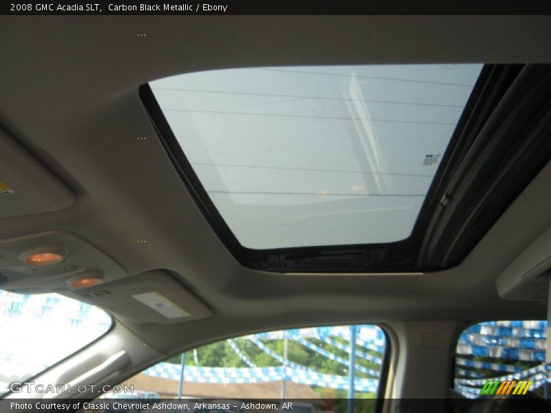 Carbon Black Metallic / Ebony 2008 GMC Acadia SLT