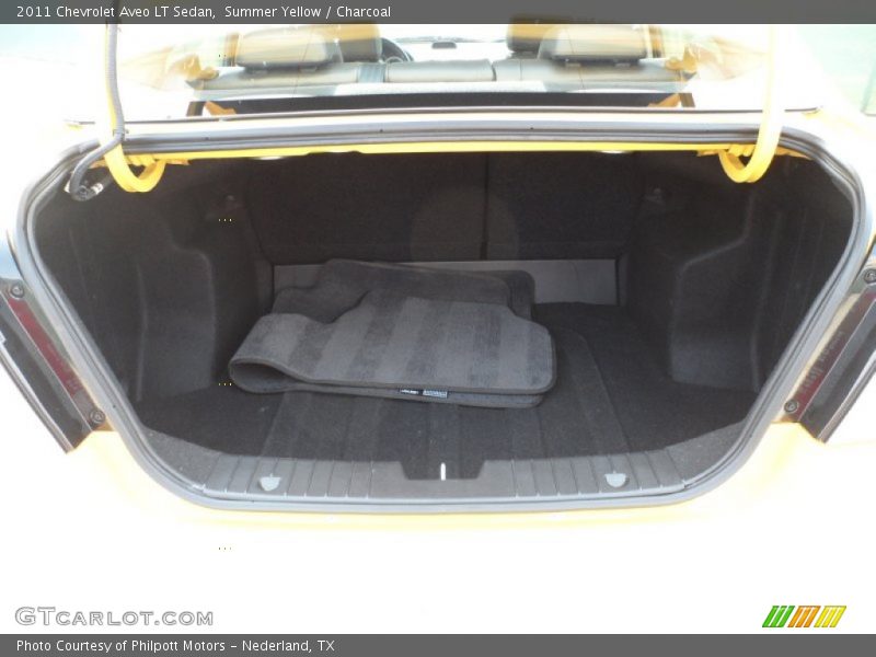  2011 Aveo LT Sedan Trunk