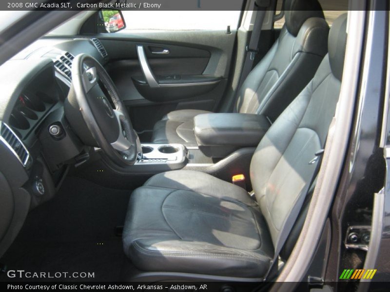 Carbon Black Metallic / Ebony 2008 GMC Acadia SLT