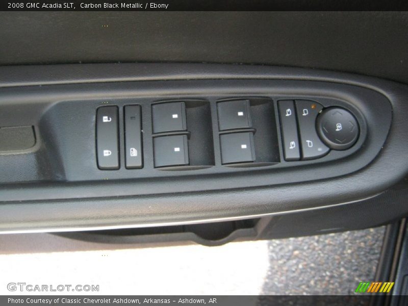 Carbon Black Metallic / Ebony 2008 GMC Acadia SLT