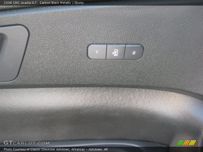 Carbon Black Metallic / Ebony 2008 GMC Acadia SLT