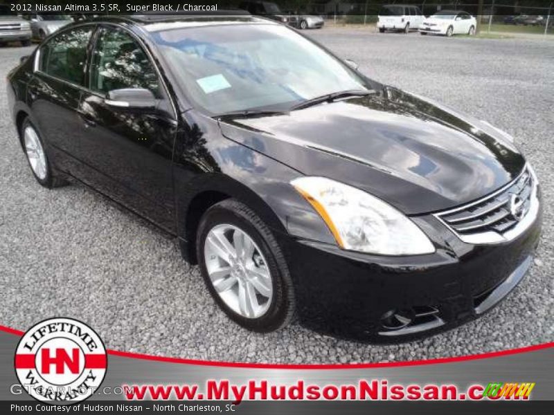 Super Black / Charcoal 2012 Nissan Altima 3.5 SR