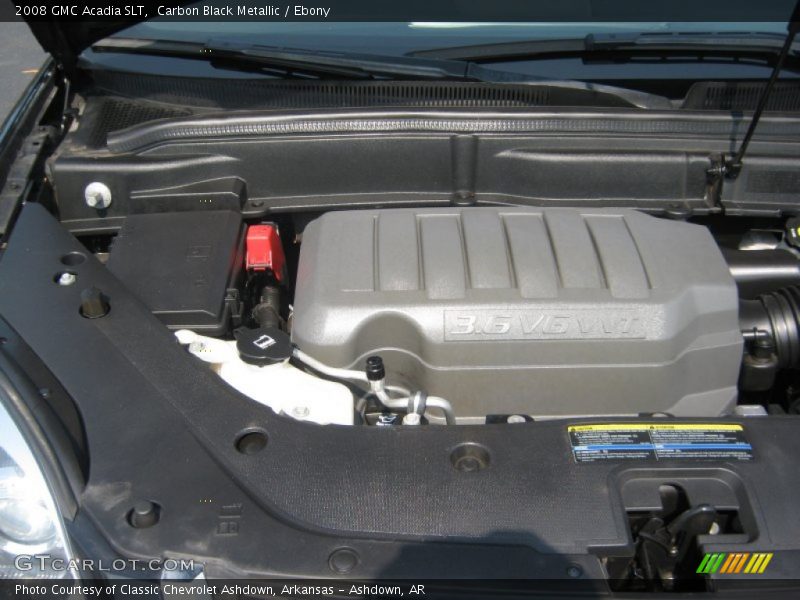 Carbon Black Metallic / Ebony 2008 GMC Acadia SLT