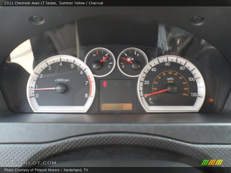  2011 Aveo LT Sedan LT Sedan Gauges