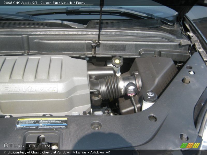 Carbon Black Metallic / Ebony 2008 GMC Acadia SLT