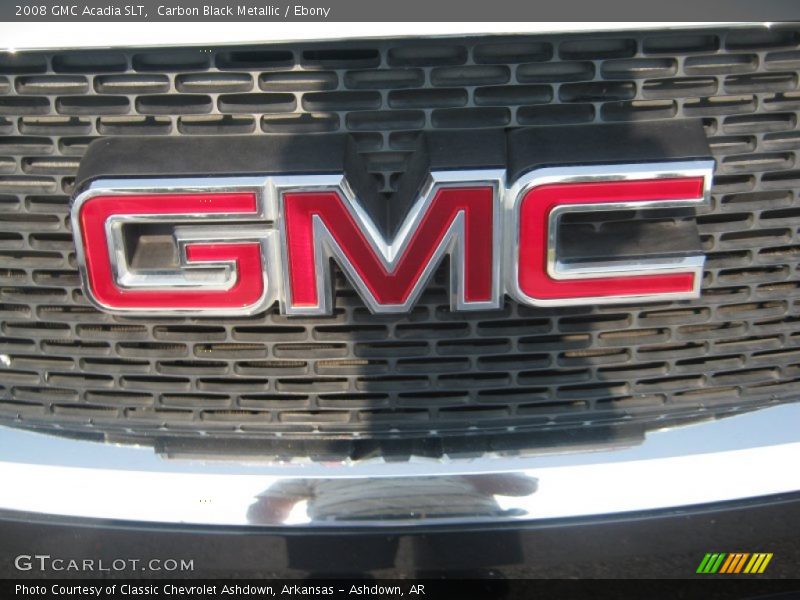 Carbon Black Metallic / Ebony 2008 GMC Acadia SLT