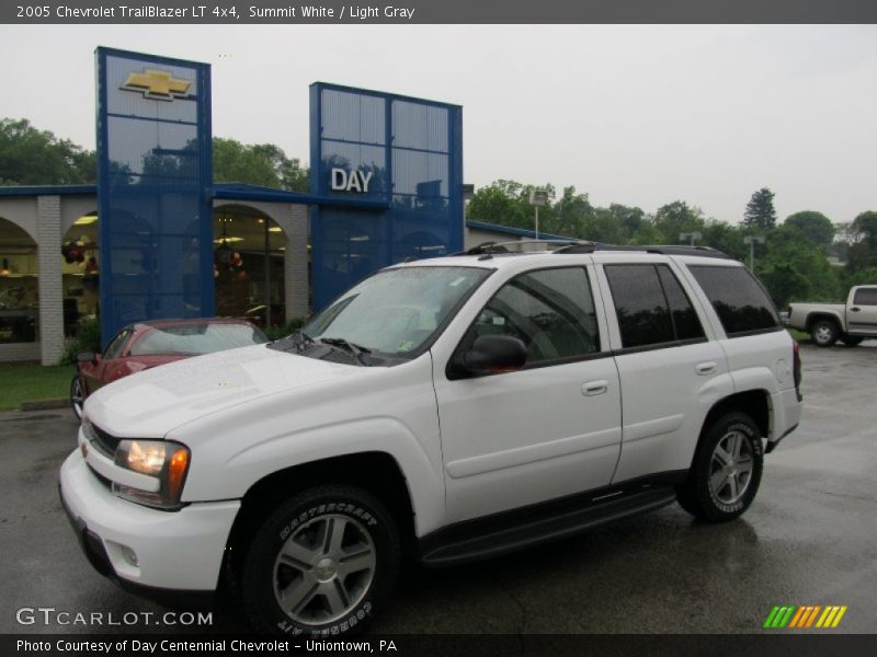 Summit White / Light Gray 2005 Chevrolet TrailBlazer LT 4x4