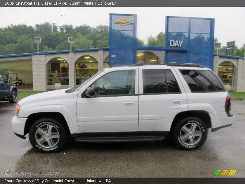 Summit White / Light Gray 2005 Chevrolet TrailBlazer LT 4x4