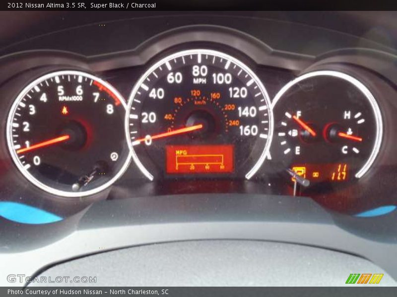 Super Black / Charcoal 2012 Nissan Altima 3.5 SR