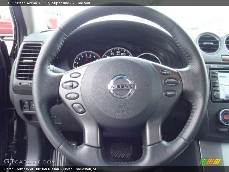 Super Black / Charcoal 2012 Nissan Altima 3.5 SR