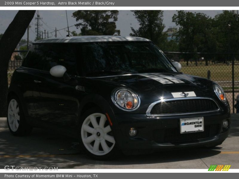 Astro Black Metallic / Black/Grey 2009 Mini Cooper S Hardtop