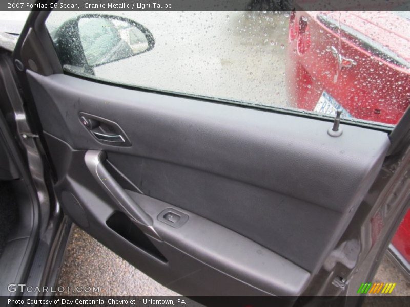Granite Metallic / Light Taupe 2007 Pontiac G6 Sedan