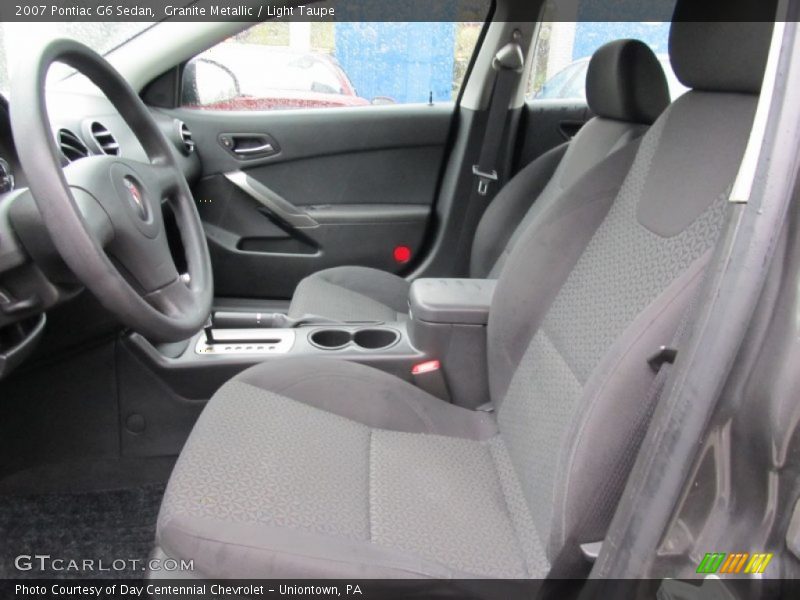 Granite Metallic / Light Taupe 2007 Pontiac G6 Sedan