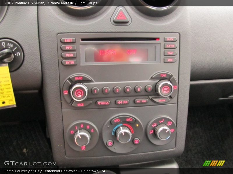 Granite Metallic / Light Taupe 2007 Pontiac G6 Sedan