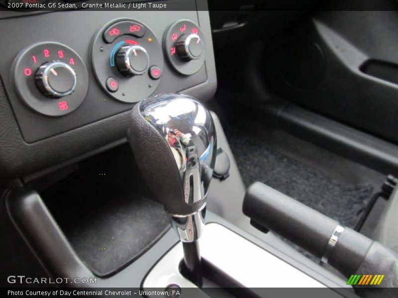Granite Metallic / Light Taupe 2007 Pontiac G6 Sedan