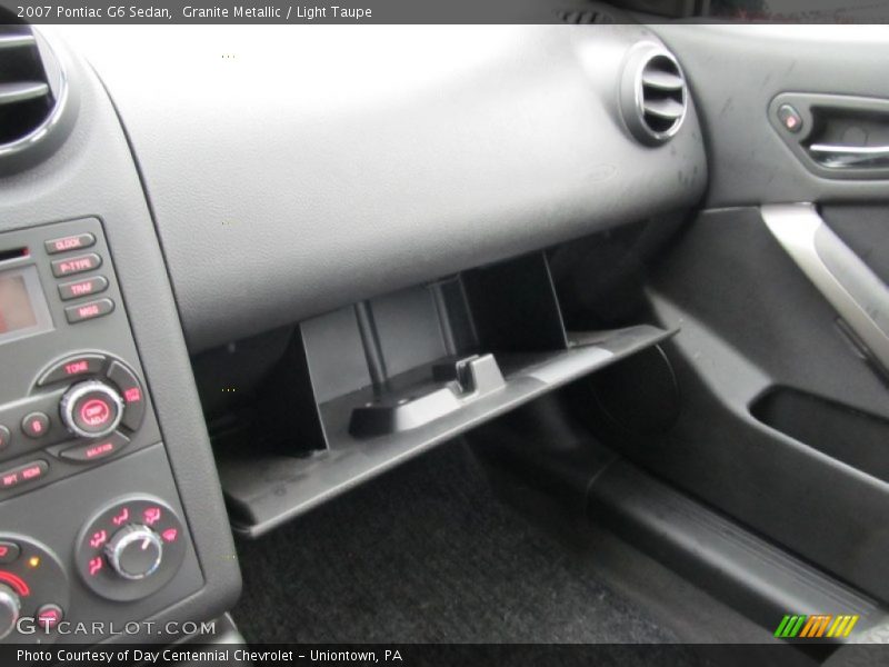 Granite Metallic / Light Taupe 2007 Pontiac G6 Sedan