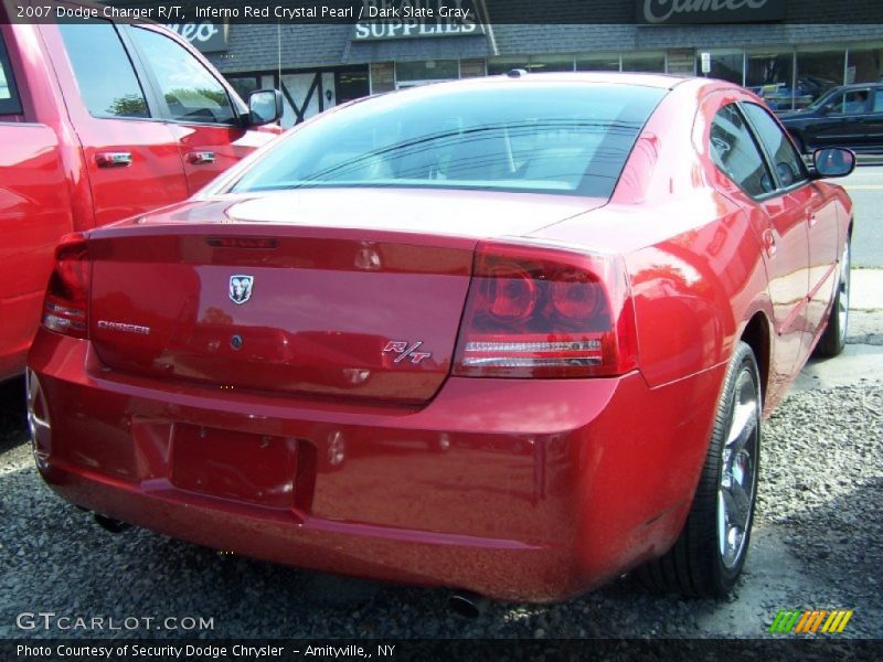 Inferno Red Crystal Pearl / Dark Slate Gray 2007 Dodge Charger R/T