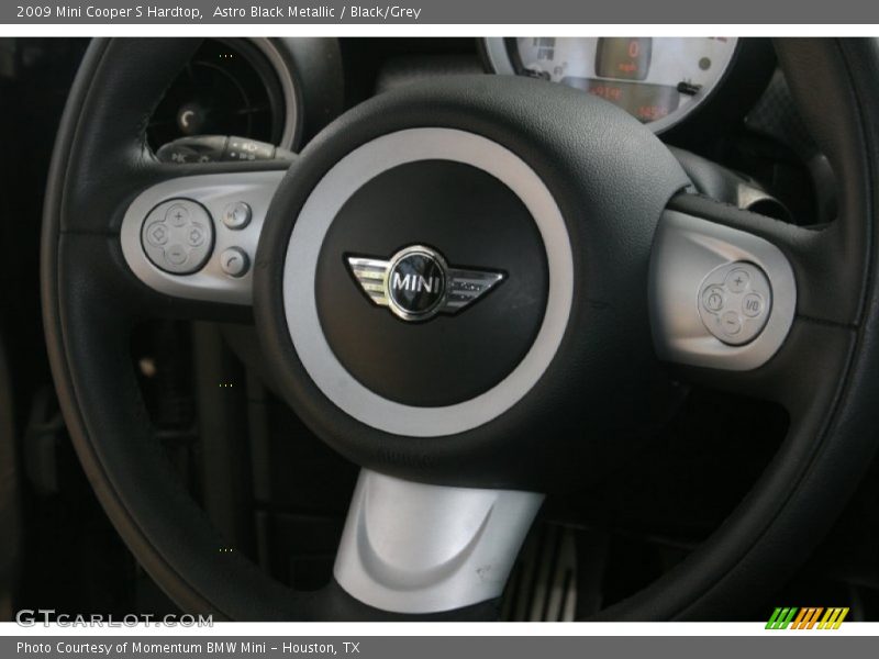 Astro Black Metallic / Black/Grey 2009 Mini Cooper S Hardtop