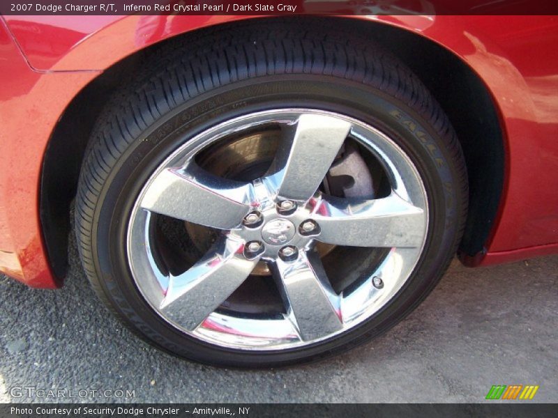 Inferno Red Crystal Pearl / Dark Slate Gray 2007 Dodge Charger R/T