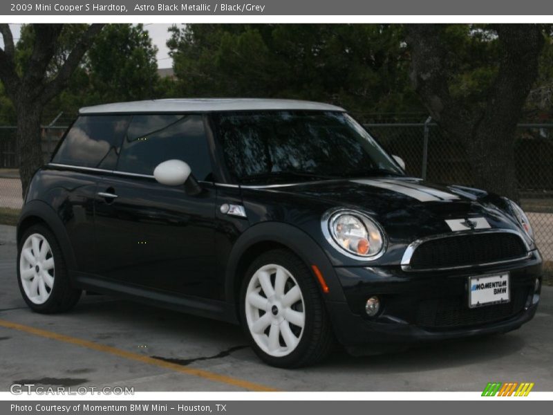 Astro Black Metallic / Black/Grey 2009 Mini Cooper S Hardtop