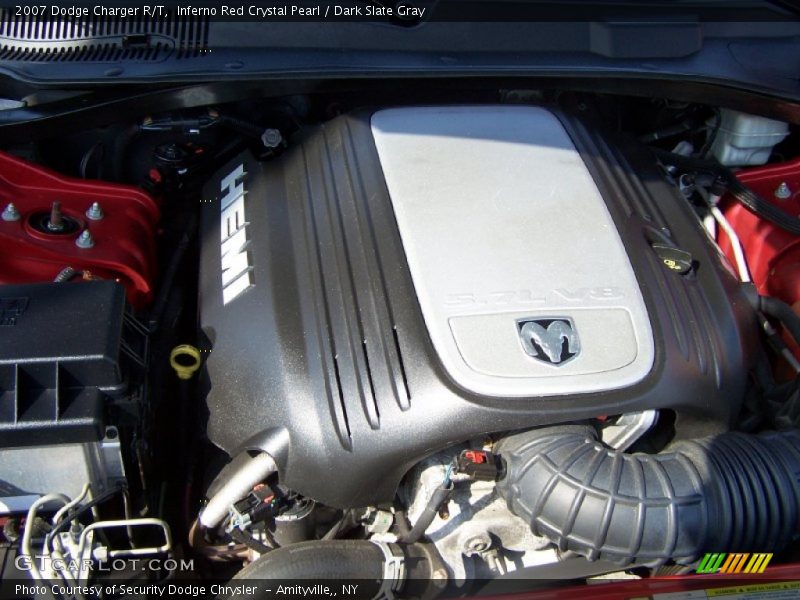 Inferno Red Crystal Pearl / Dark Slate Gray 2007 Dodge Charger R/T
