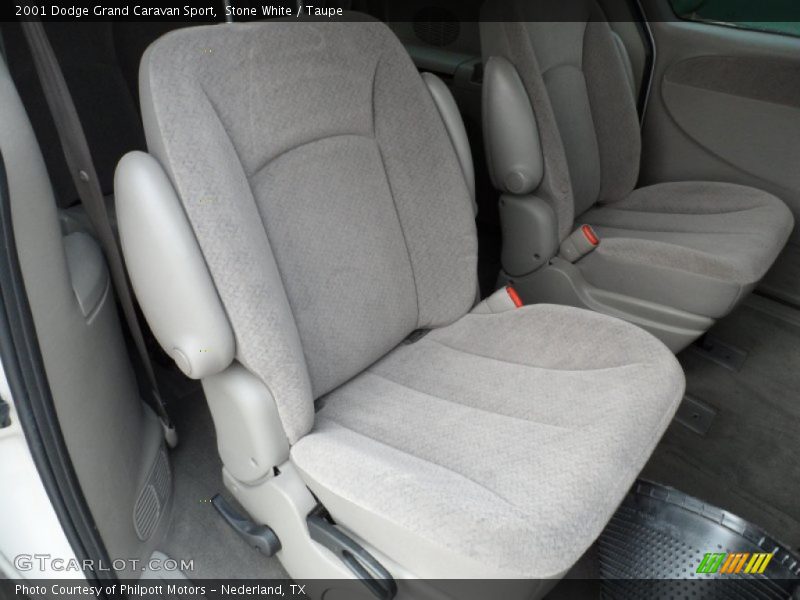Stone White / Taupe 2001 Dodge Grand Caravan Sport
