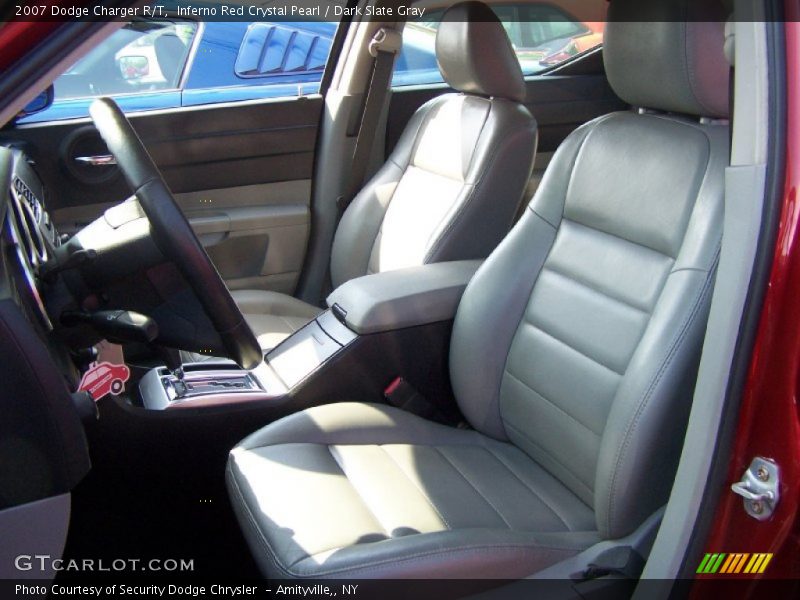 Inferno Red Crystal Pearl / Dark Slate Gray 2007 Dodge Charger R/T