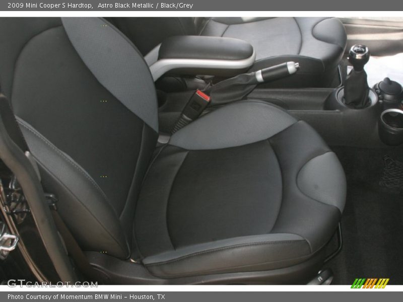 Astro Black Metallic / Black/Grey 2009 Mini Cooper S Hardtop