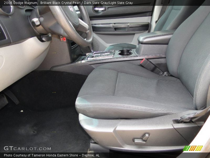 Brilliant Black Crystal Pearl / Dark Slate Gray/Light Slate Gray 2008 Dodge Magnum