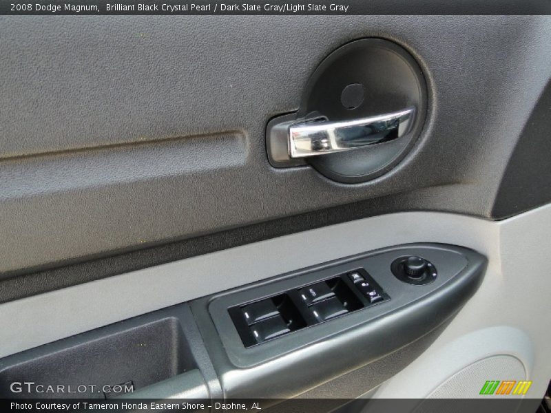 Brilliant Black Crystal Pearl / Dark Slate Gray/Light Slate Gray 2008 Dodge Magnum