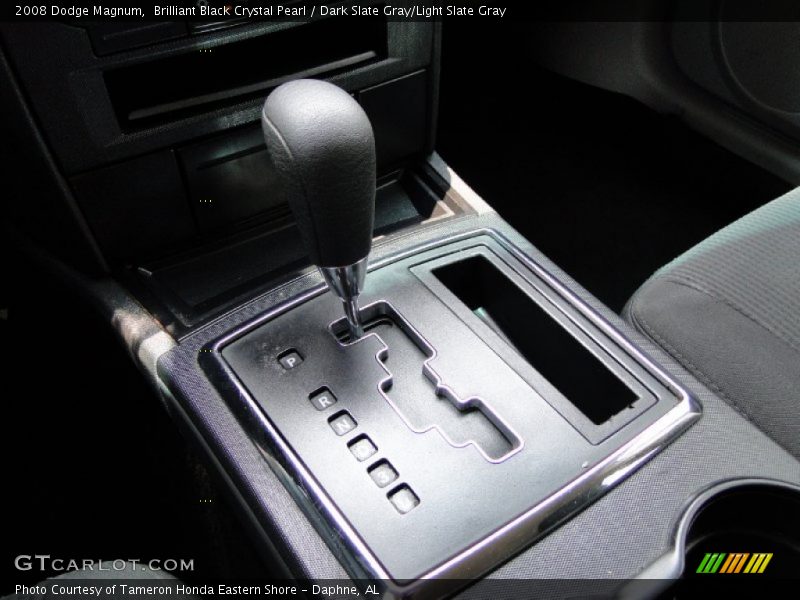 Brilliant Black Crystal Pearl / Dark Slate Gray/Light Slate Gray 2008 Dodge Magnum