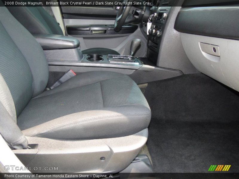 Brilliant Black Crystal Pearl / Dark Slate Gray/Light Slate Gray 2008 Dodge Magnum