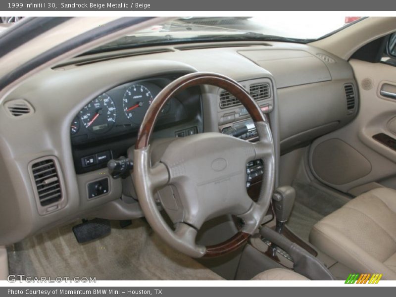 Sandrock Beige Metallic / Beige 1999 Infiniti I 30