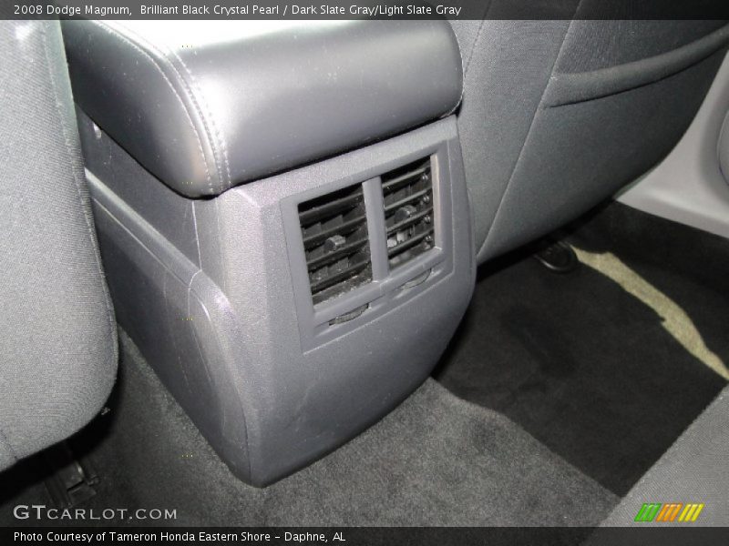 Brilliant Black Crystal Pearl / Dark Slate Gray/Light Slate Gray 2008 Dodge Magnum