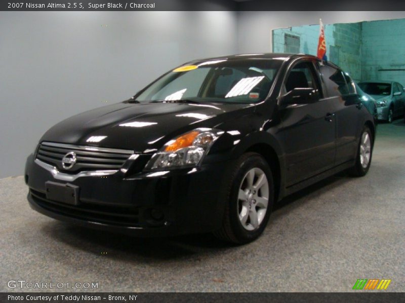 Super Black / Charcoal 2007 Nissan Altima 2.5 S