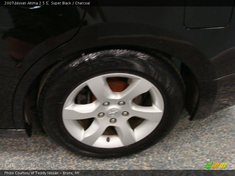 Super Black / Charcoal 2007 Nissan Altima 2.5 S