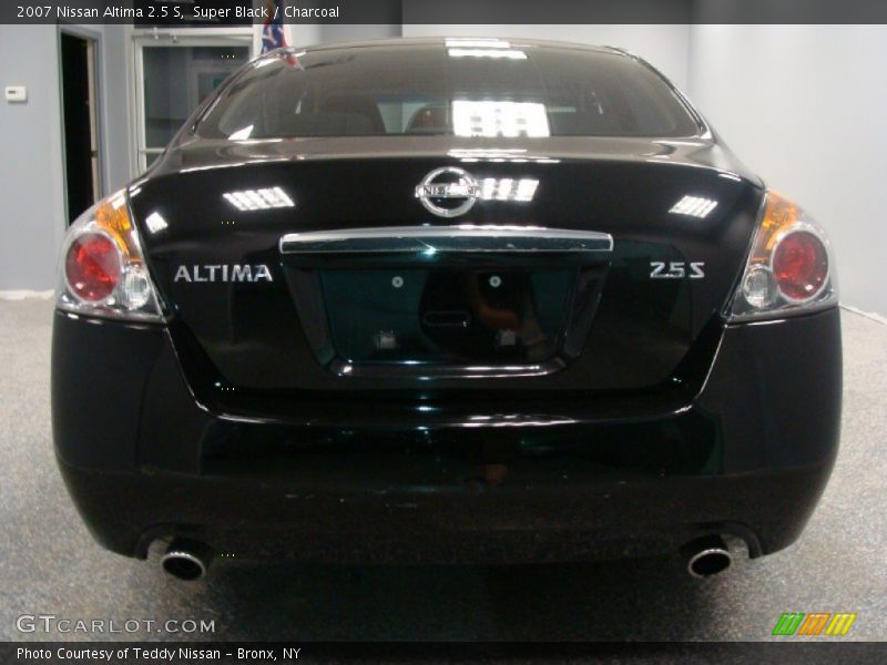 Super Black / Charcoal 2007 Nissan Altima 2.5 S