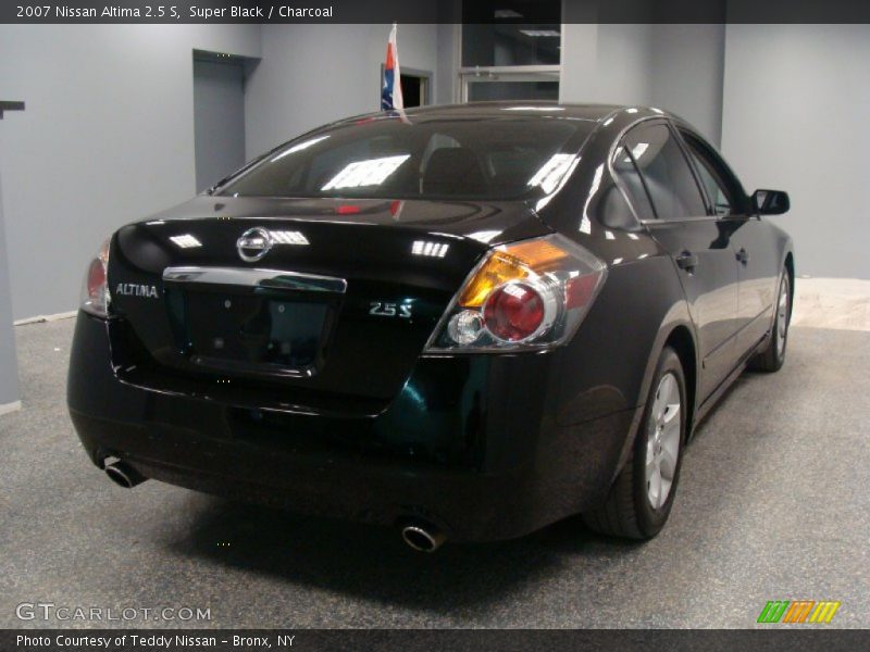 Super Black / Charcoal 2007 Nissan Altima 2.5 S