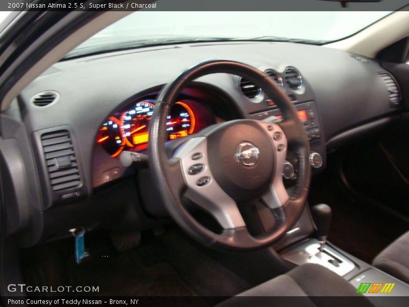 Super Black / Charcoal 2007 Nissan Altima 2.5 S