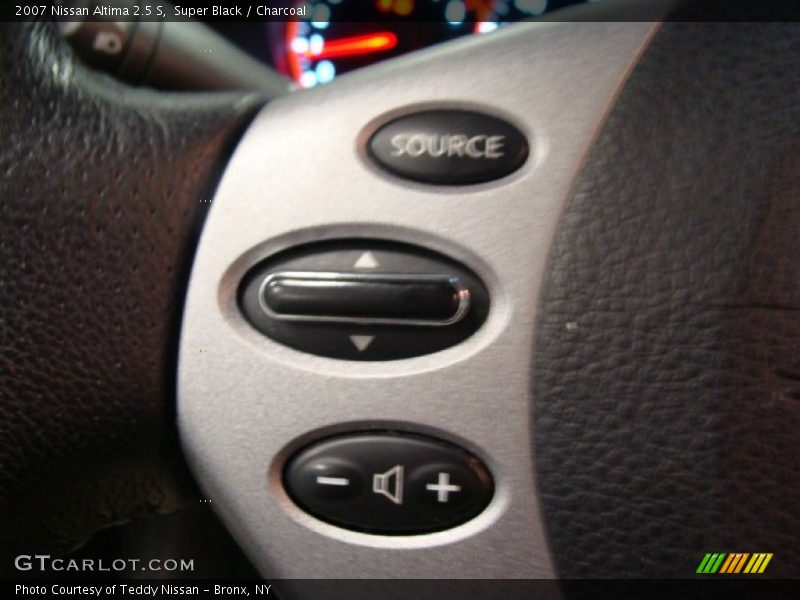 Super Black / Charcoal 2007 Nissan Altima 2.5 S