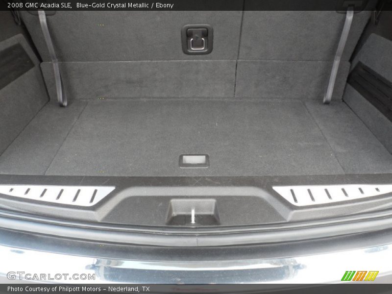 Blue-Gold Crystal Metallic / Ebony 2008 GMC Acadia SLE
