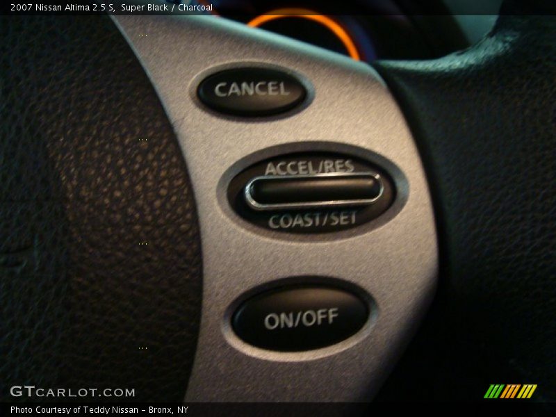 Super Black / Charcoal 2007 Nissan Altima 2.5 S