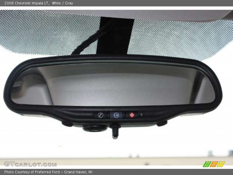 White / Gray 2008 Chevrolet Impala LT