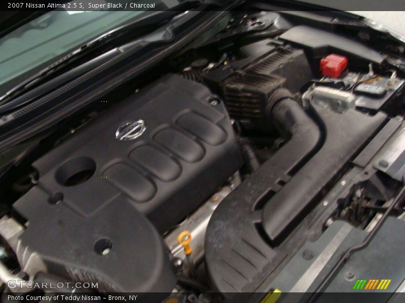 Super Black / Charcoal 2007 Nissan Altima 2.5 S