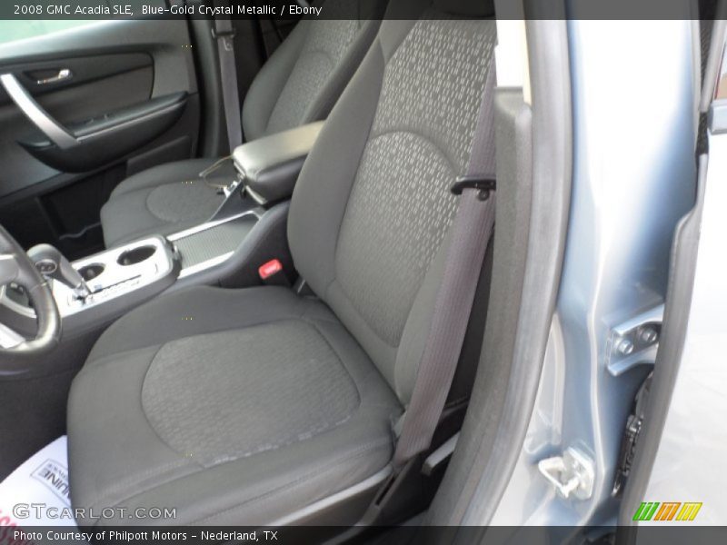 Blue-Gold Crystal Metallic / Ebony 2008 GMC Acadia SLE