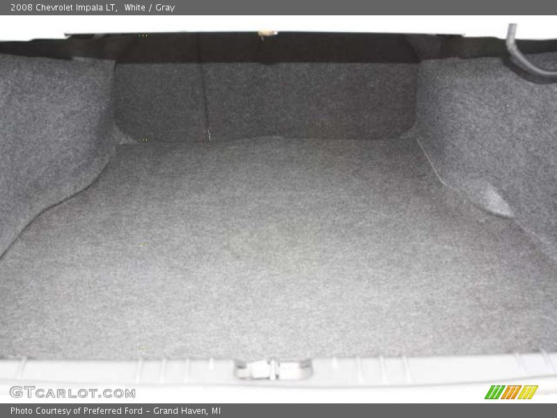 White / Gray 2008 Chevrolet Impala LT